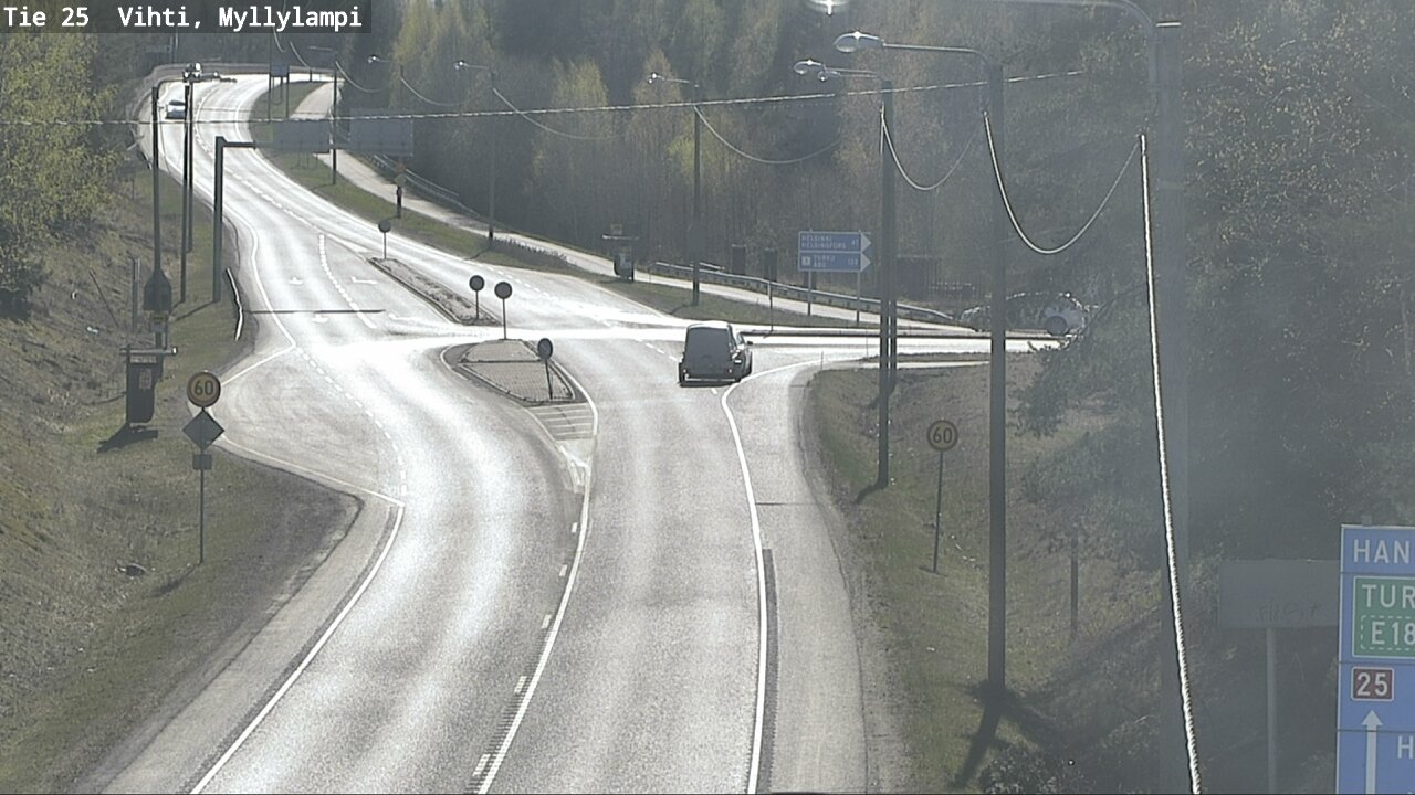 Kelikamerat Kuva Tie 25 Lohja Myllylampi, Lohja, Uusimaa