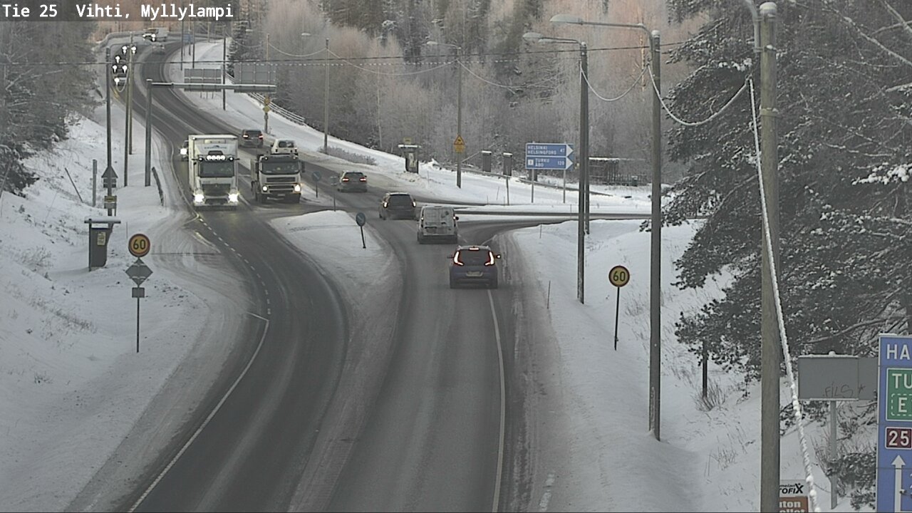 Kelikamerat Kuva Tie 25 Lohja Myllylampi, Lohja, Uusimaa