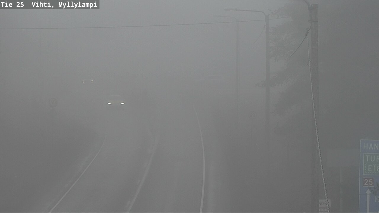 Kelikamerat Kuva Tie 25 Lohja Myllylampi, Lohja, Uusimaa