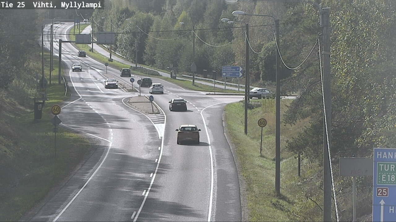 Kelikamerat Kuva Tie 25 Lohja Myllylampi, Lohja, Uusimaa
