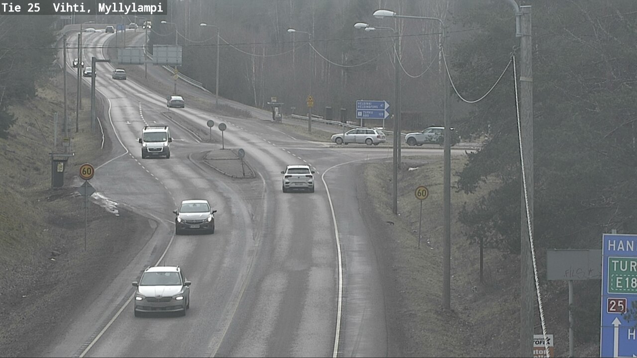 Kelikamerat Kuva Tie 25 Lohja Myllylampi, Lohja, Uusimaa