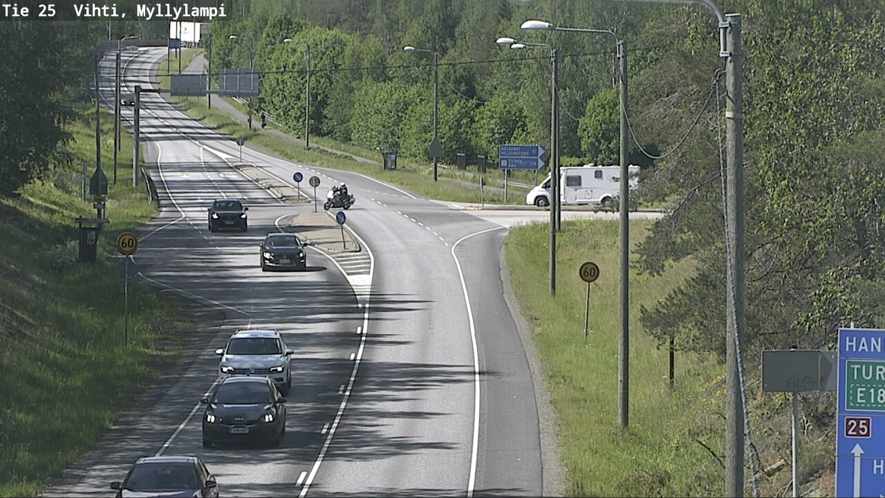 Kelikamerat Kuva Tie 25 Lohja Myllylampi, Lohja, Uusimaa