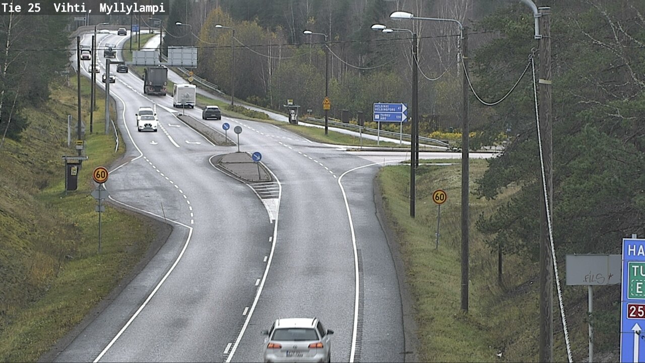 Kelikamerat Kuva Tie 25 Lohja Myllylampi, Lohja, Uusimaa