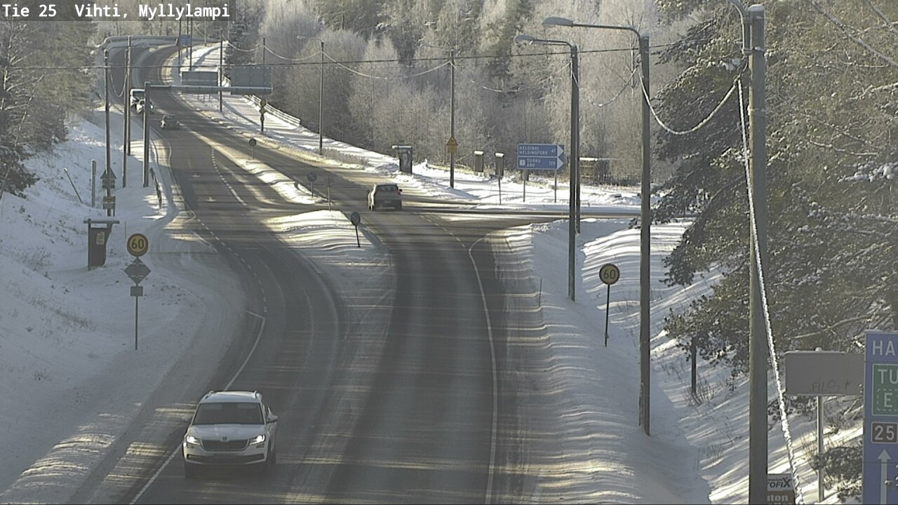 Kelikamerat Kuva Tie 25 Lohja Myllylampi, Lohja, Uusimaa