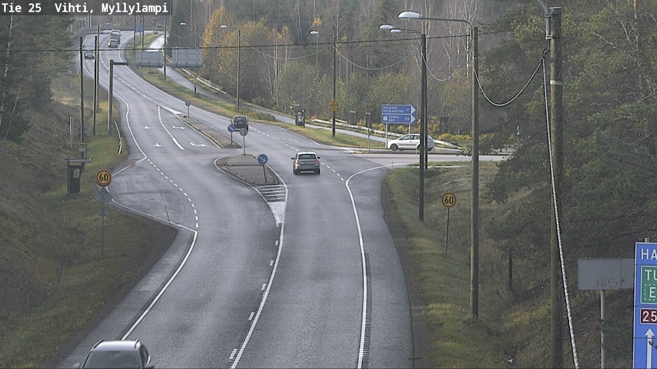 Kelikamerat Kuva Tie 25 Lohja Myllylampi, Lohja, Uusimaa