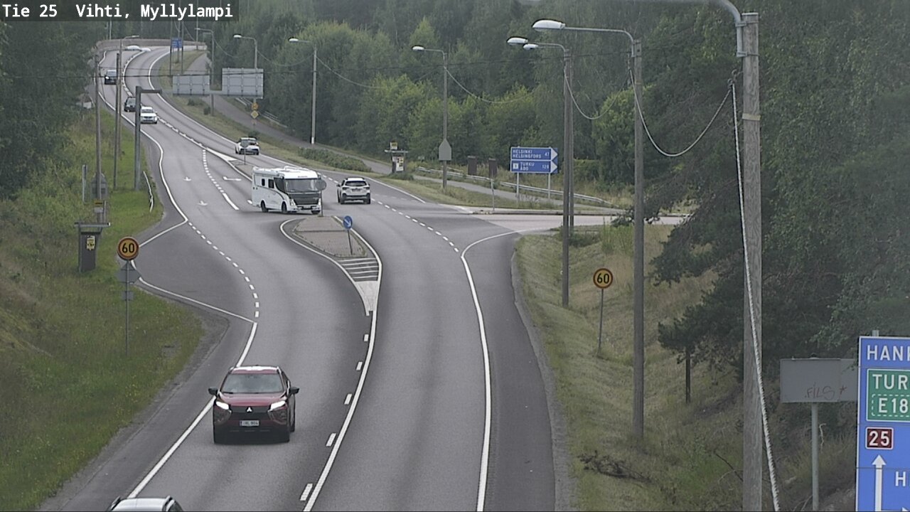 Kelikamerat Kuva Tie 25 Lohja Myllylampi, Lohja, Uusimaa