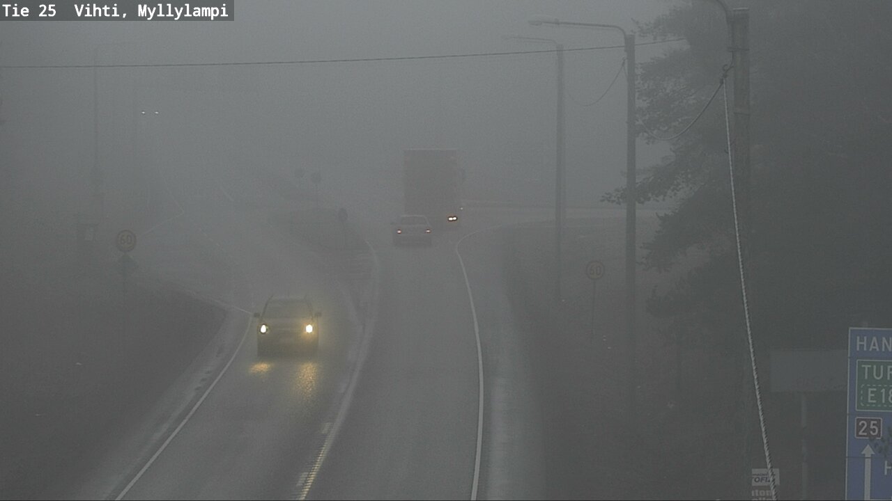 Kelikamerat Kuva Tie 25 Lohja Myllylampi, Lohja, Uusimaa