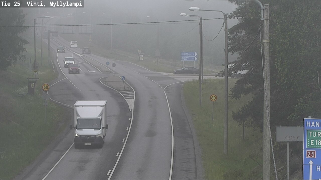 Kelikamerat Kuva Tie 25 Lohja Myllylampi, Lohja, Uusimaa