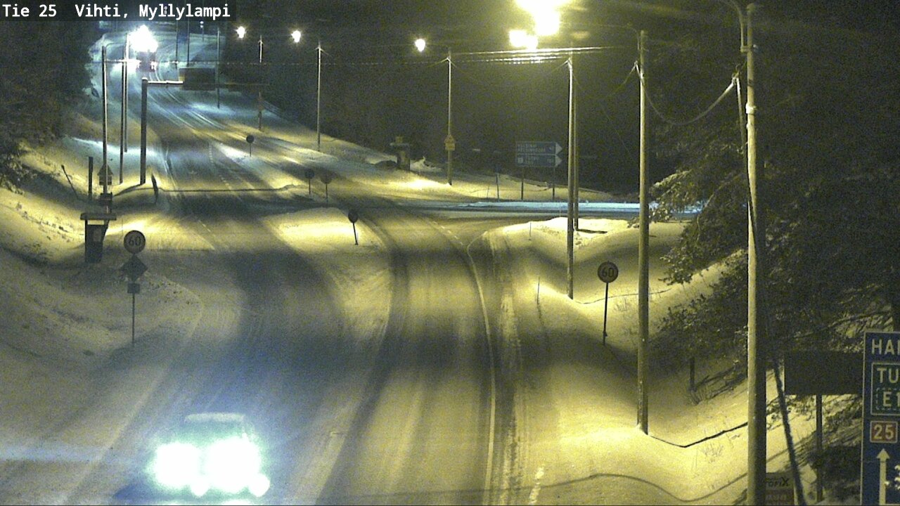 Kelikamerat Kuva Tie 25 Lohja Myllylampi, Lohja, Uusimaa