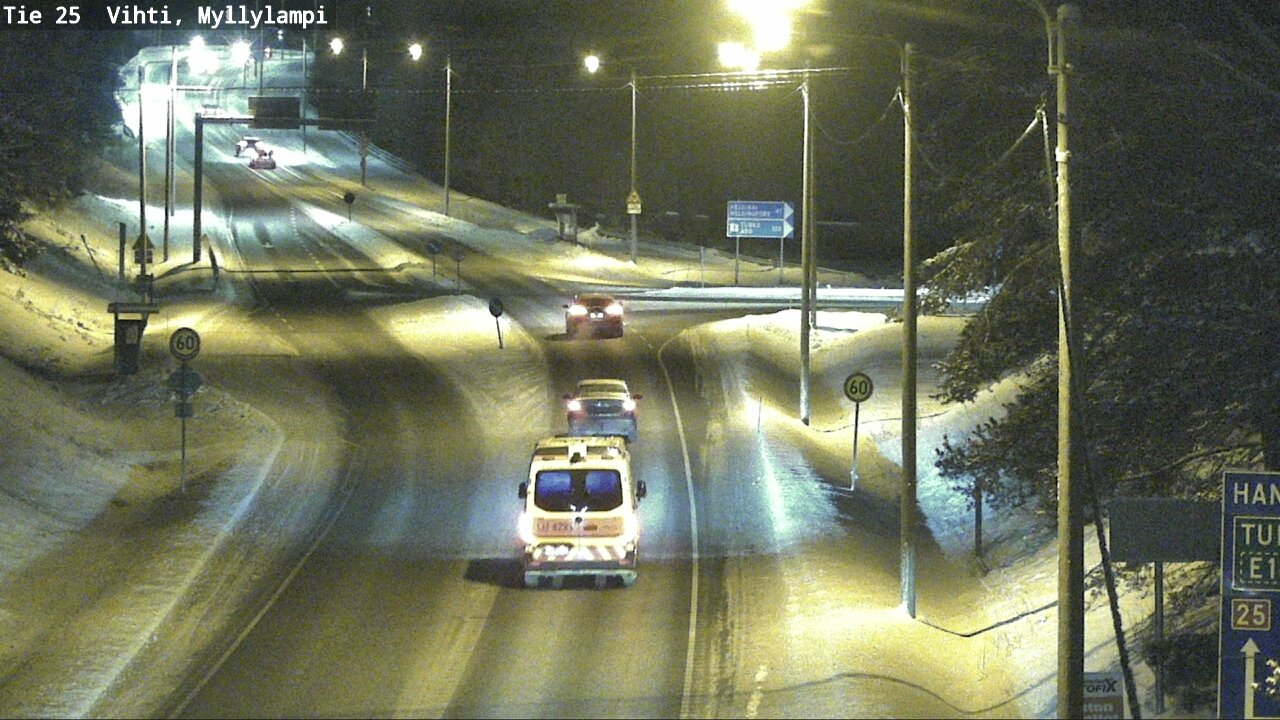 Weather Camera Image Road 25 Lohja Myllylampi, Lohja, Uusimaa