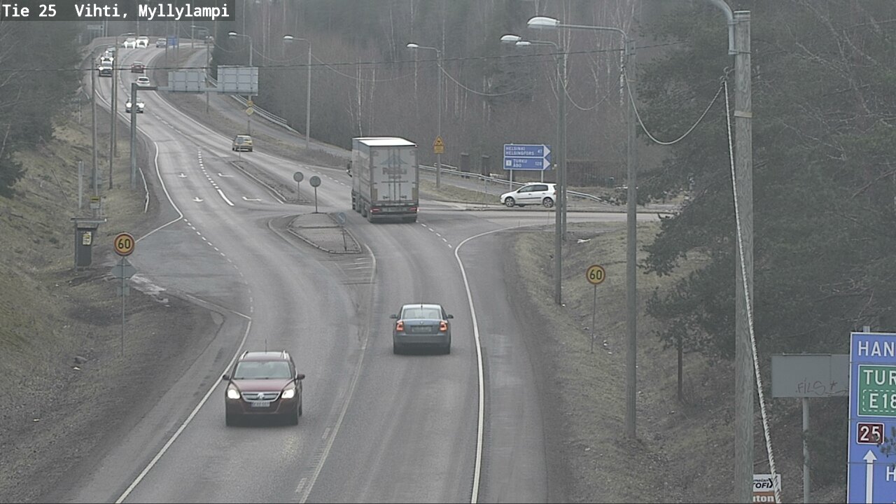 Kelikamerat Kuva Tie 25 Lohja Myllylampi, Lohja, Uusimaa