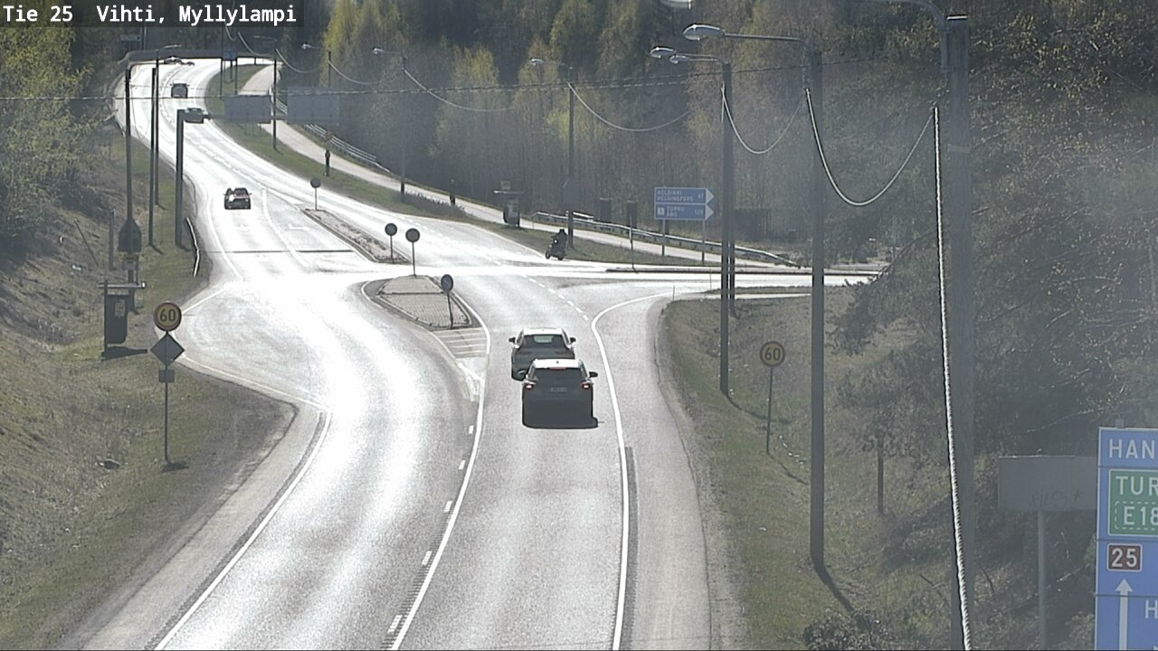 Kelikamerat Kuva Tie 25 Lohja Myllylampi, Lohja, Uusimaa