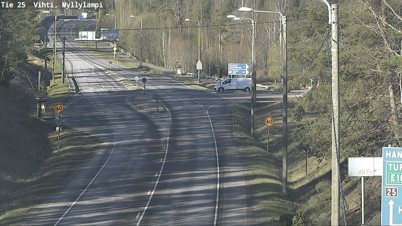 Kelikamerat Kuva Tie 25 Lohja Myllylampi, Lohja, Uusimaa