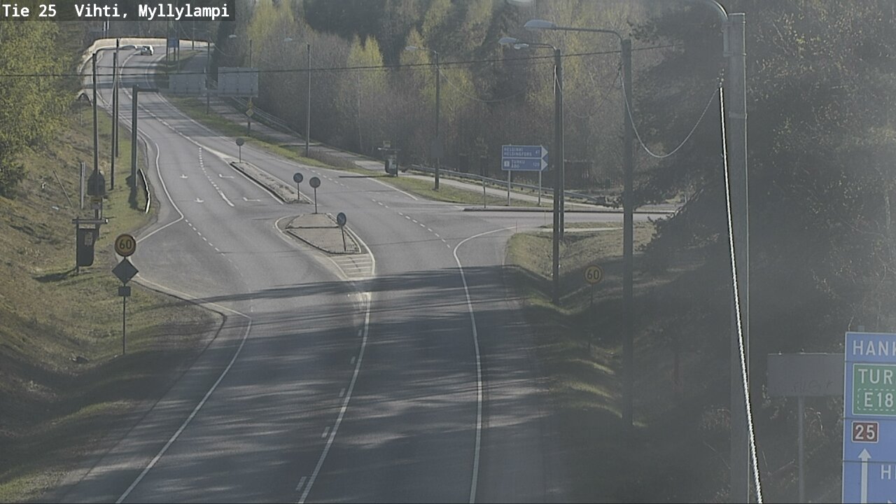 Kelikamerat Kuva Tie 25 Lohja Myllylampi, Lohja, Uusimaa