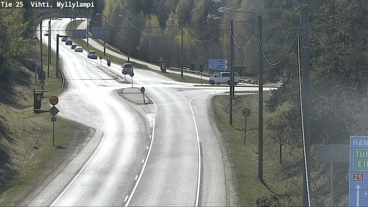 Kelikamerat Kuva Tie 25 Lohja Myllylampi, Lohja, Uusimaa