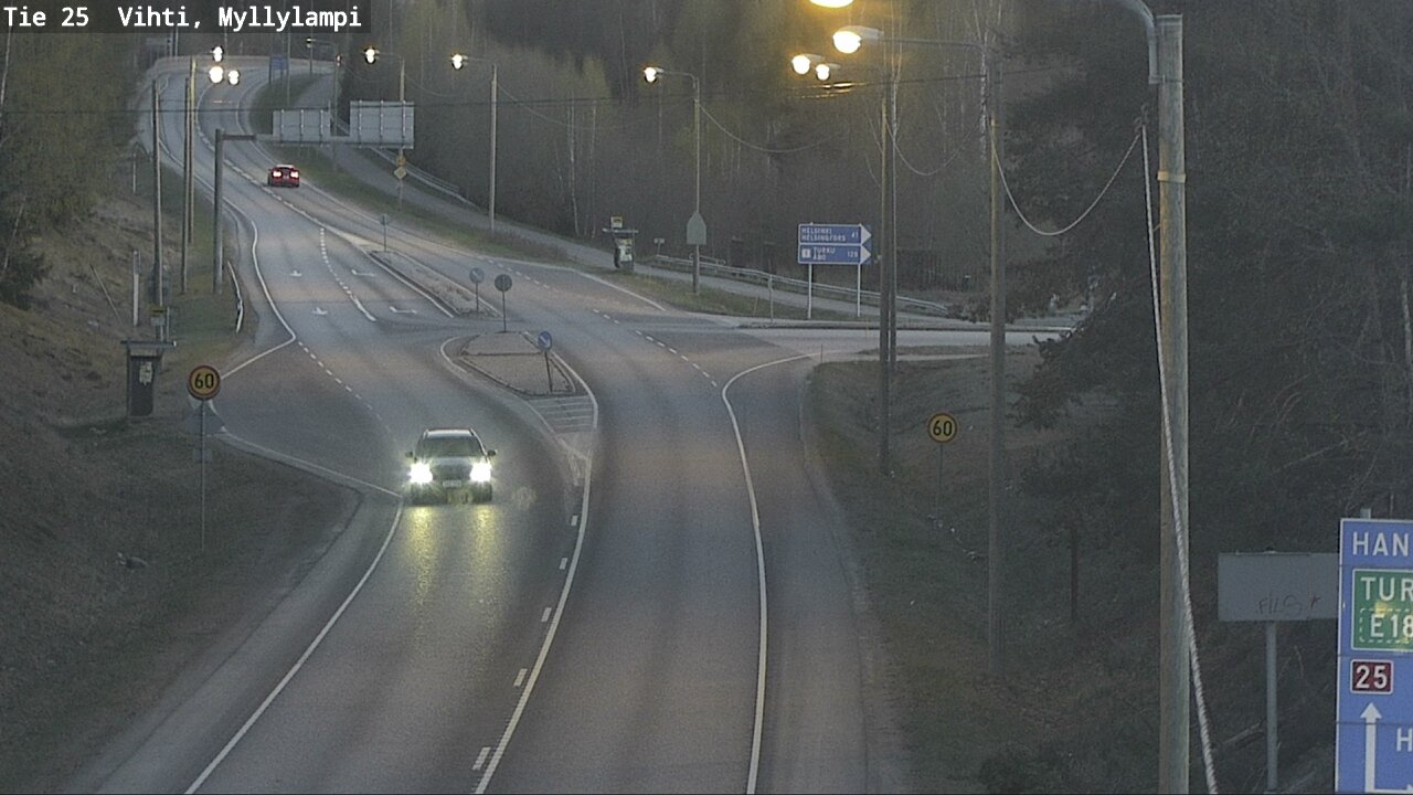Kelikamerat Kuva Tie 25 Lohja Myllylampi, Lohja, Uusimaa