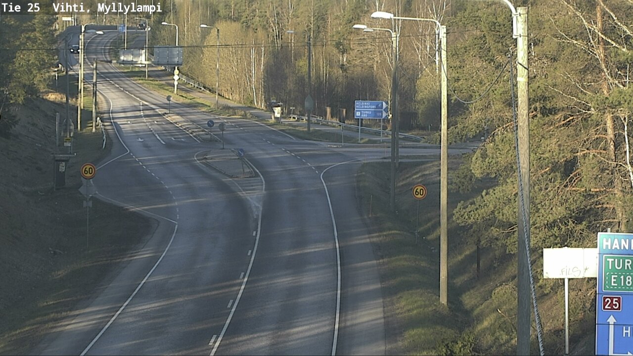 Kelikamerat Kuva Tie 25 Lohja Myllylampi, Lohja, Uusimaa