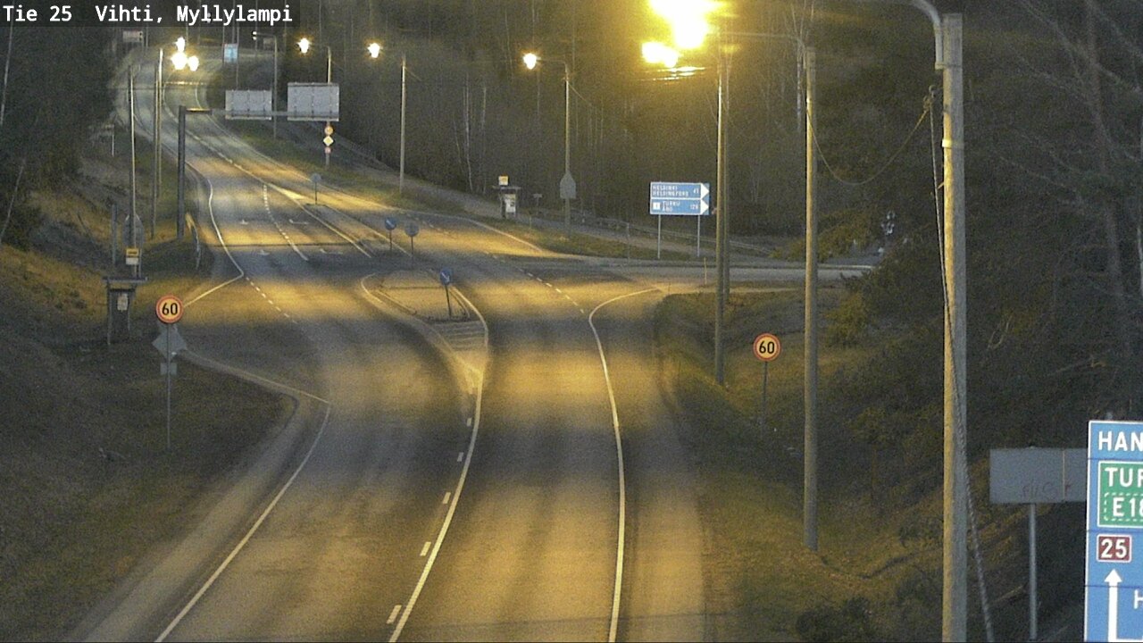 Kelikamerat Kuva Tie 25 Lohja Myllylampi, Lohja, Uusimaa