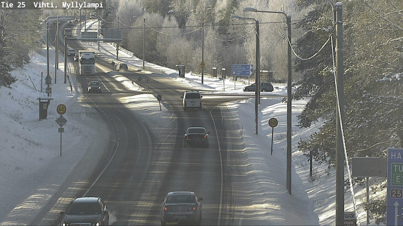 Kelikamerat Kuva Tie 25 Lohja Myllylampi, Lohja, Uusimaa