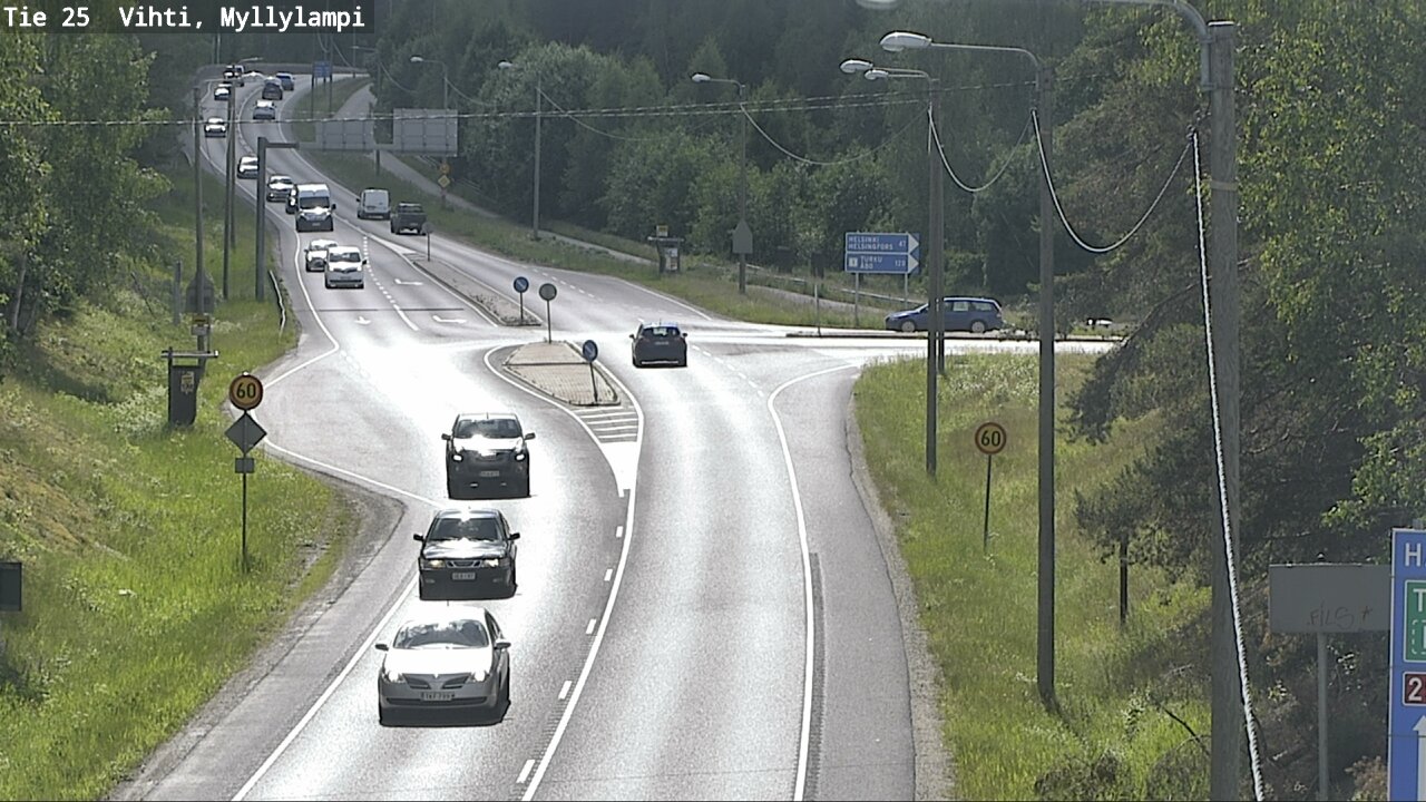 Kelikamerat Kuva Tie 25 Lohja Myllylampi, Lohja, Uusimaa