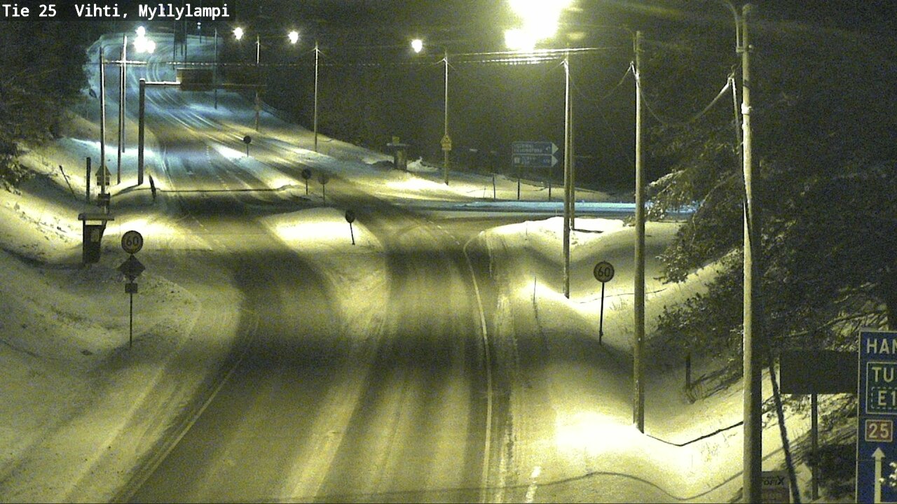 Kelikamerat Kuva Tie 25 Lohja Myllylampi, Lohja, Uusimaa