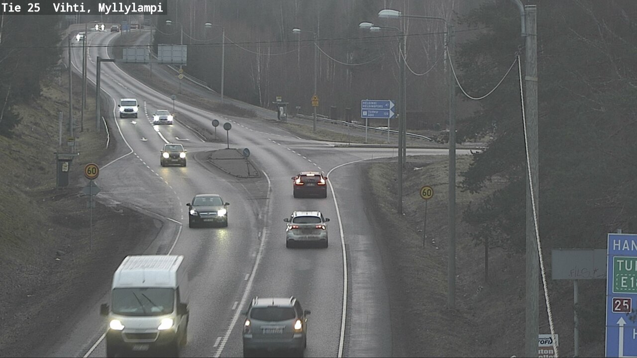 Kelikamerat Kuva Tie 25 Lohja Myllylampi, Lohja, Uusimaa