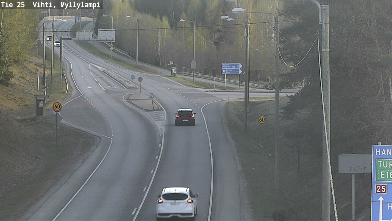 Kelikamerat Kuva Tie 25 Lohja Myllylampi, Lohja, Uusimaa