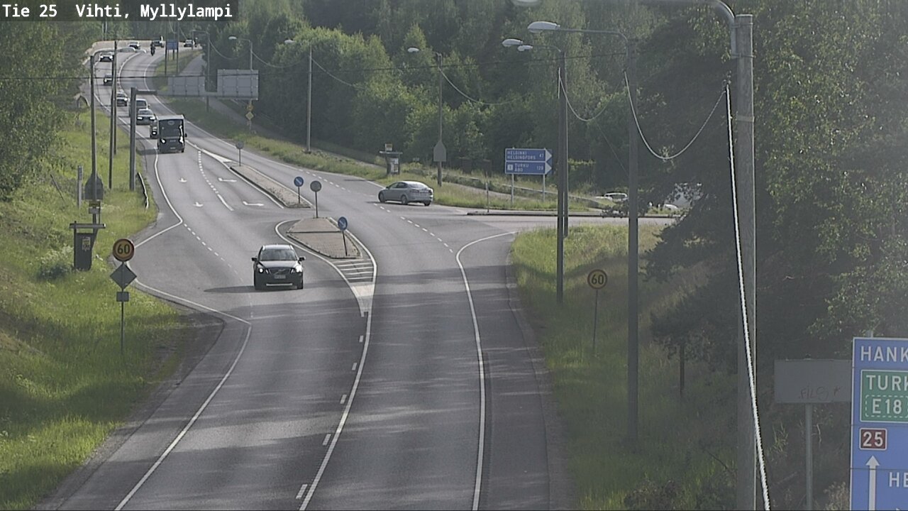 Kelikamerat Kuva Tie 25 Lohja Myllylampi, Lohja, Uusimaa