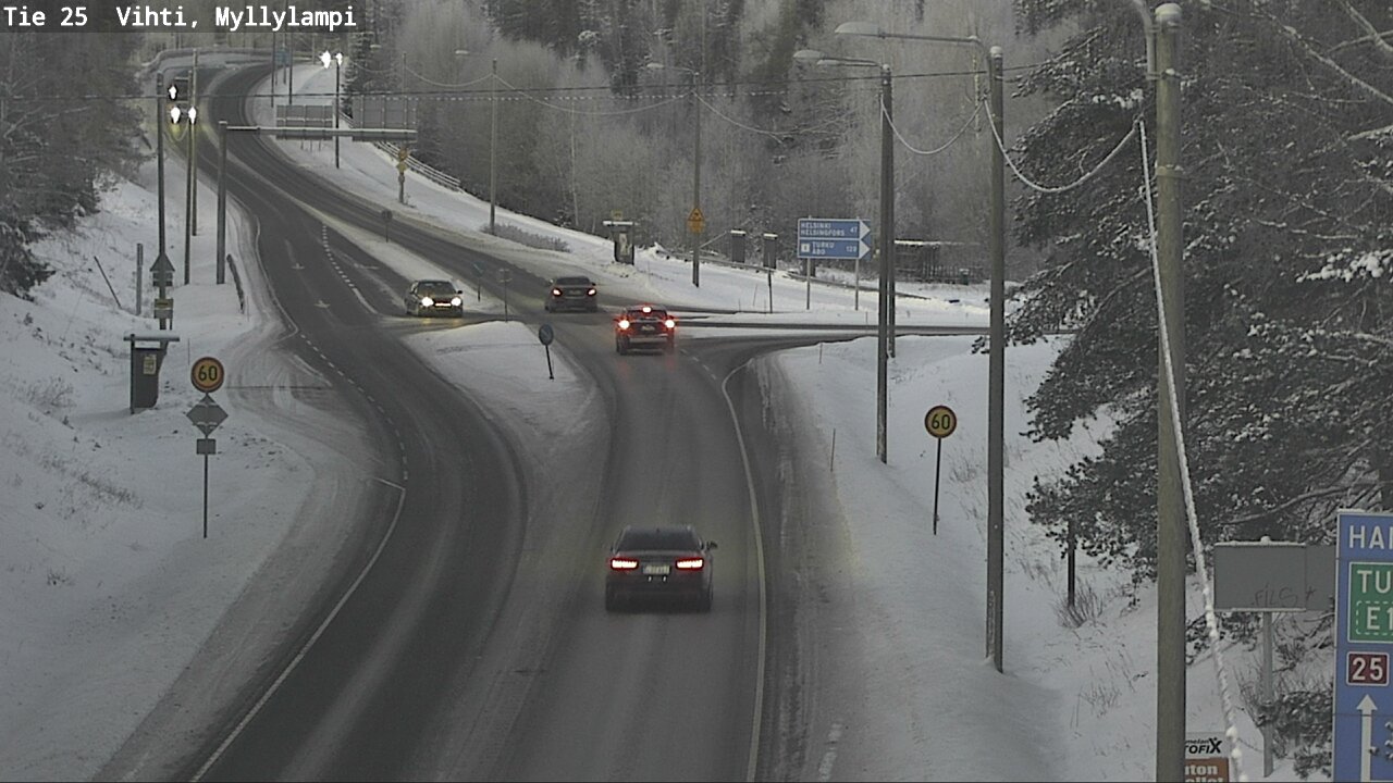 Kelikamerat Kuva Tie 25 Lohja Myllylampi, Lohja, Uusimaa