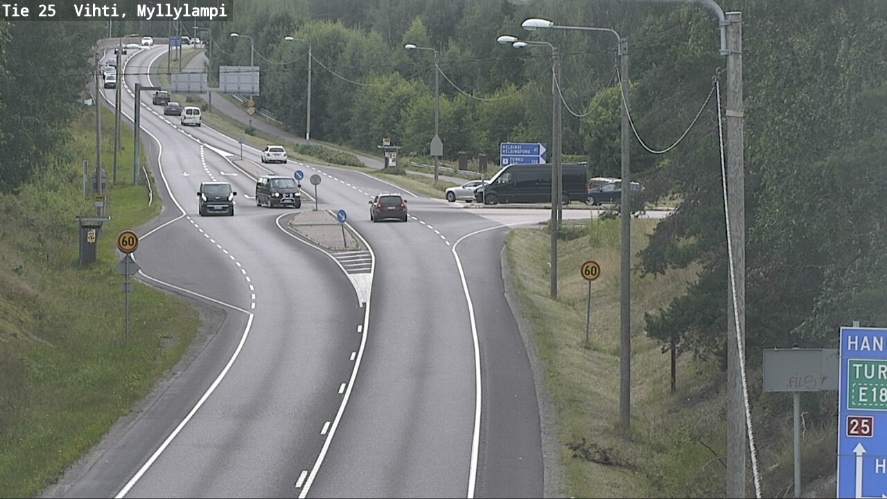 Kelikamerat Kuva Tie 25 Lohja Myllylampi, Lohja, Uusimaa