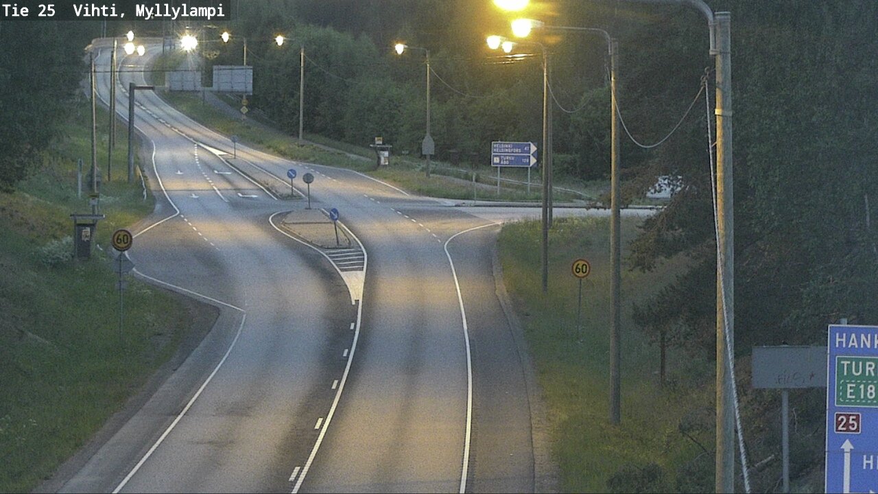 Kelikamerat Kuva Tie 25 Lohja Myllylampi, Lohja, Uusimaa