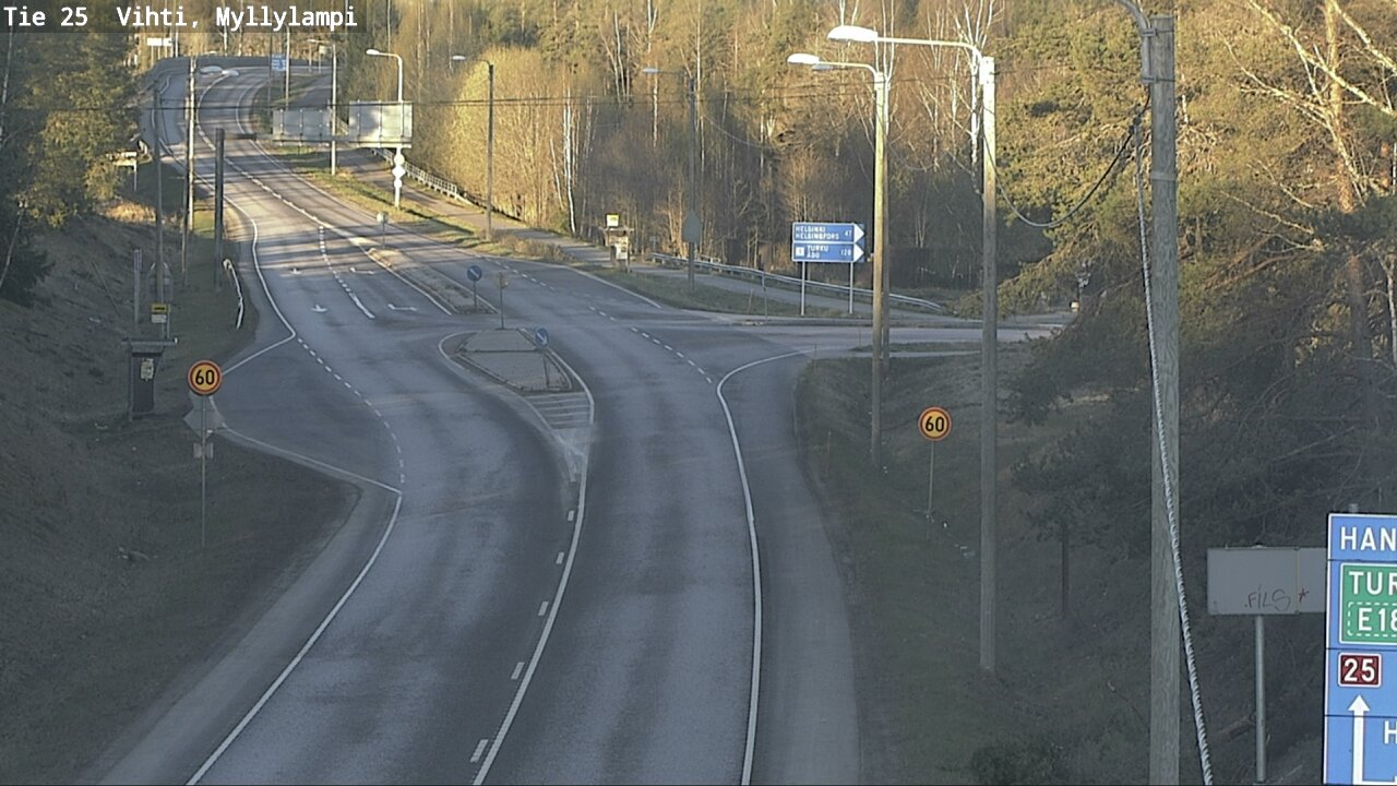 Kelikamerat Kuva Tie 25 Lohja Myllylampi, Lohja, Uusimaa