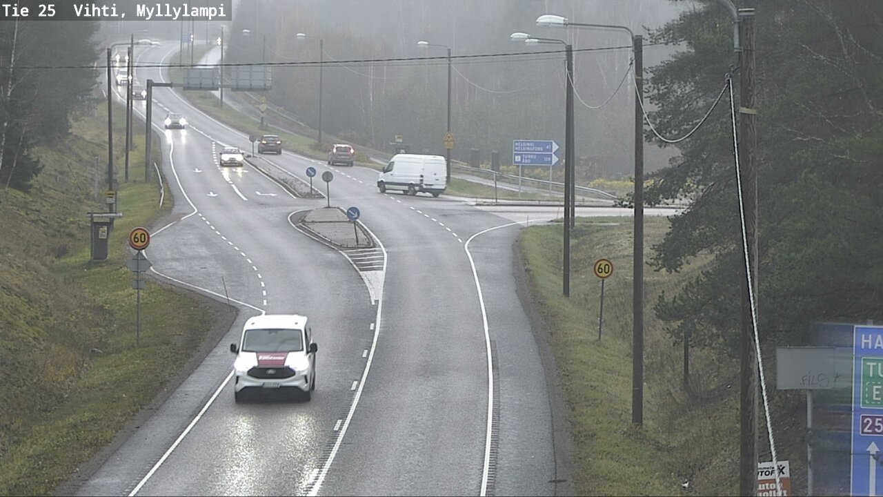 Kelikamerat Kuva Tie 25 Lohja Myllylampi, Lohja, Uusimaa