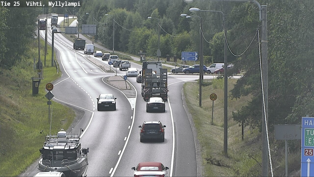 Kelikamerat Kuva Tie 25 Lohja Myllylampi, Lohja, Uusimaa