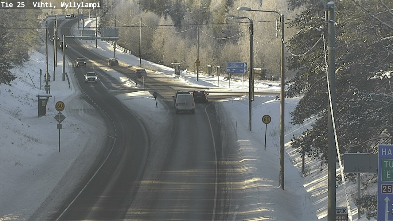 Kelikamerat Kuva Tie 25 Lohja Myllylampi, Lohja, Uusimaa