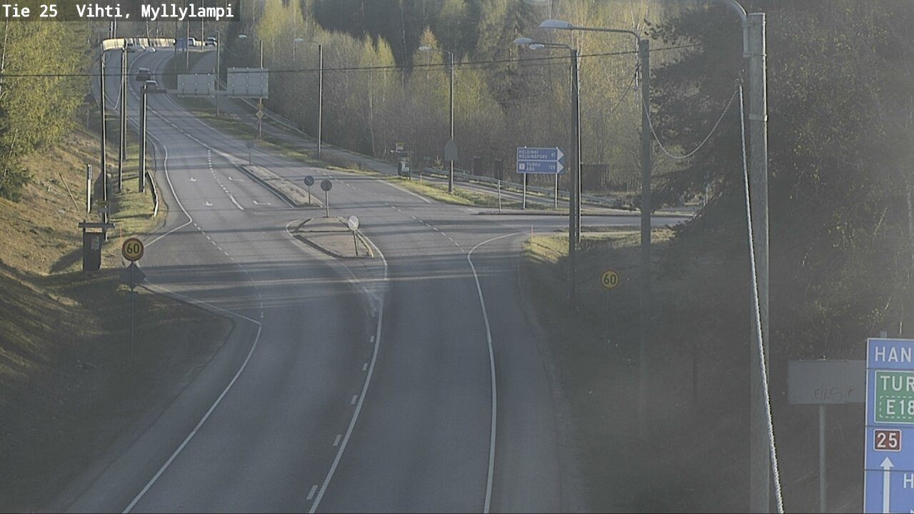 Kelikamerat Kuva Tie 25 Lohja Myllylampi, Lohja, Uusimaa
