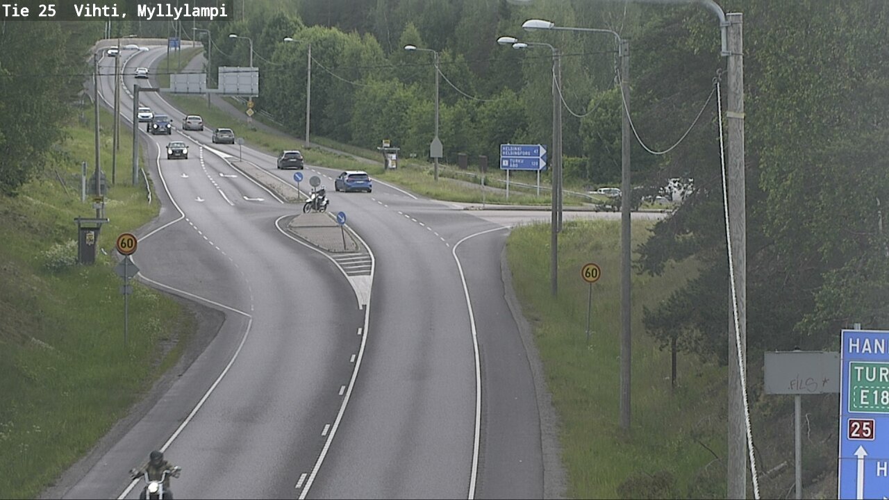 Kelikamerat Kuva Tie 25 Lohja Myllylampi, Lohja, Uusimaa