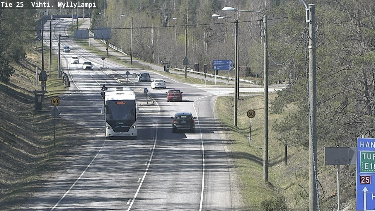 Kelikamerat Kuva Tie 25 Lohja Myllylampi, Lohja, Uusimaa