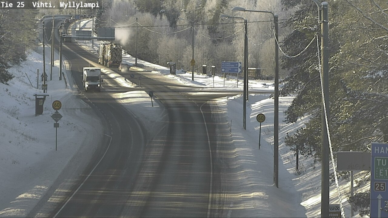 Kelikamerat Kuva Tie 25 Lohja Myllylampi, Lohja, Uusimaa