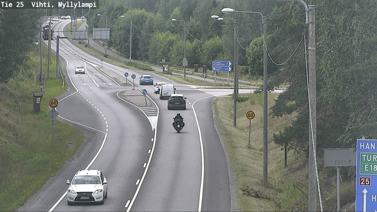Kelikamerat Kuva Tie 25 Lohja Myllylampi, Lohja, Uusimaa