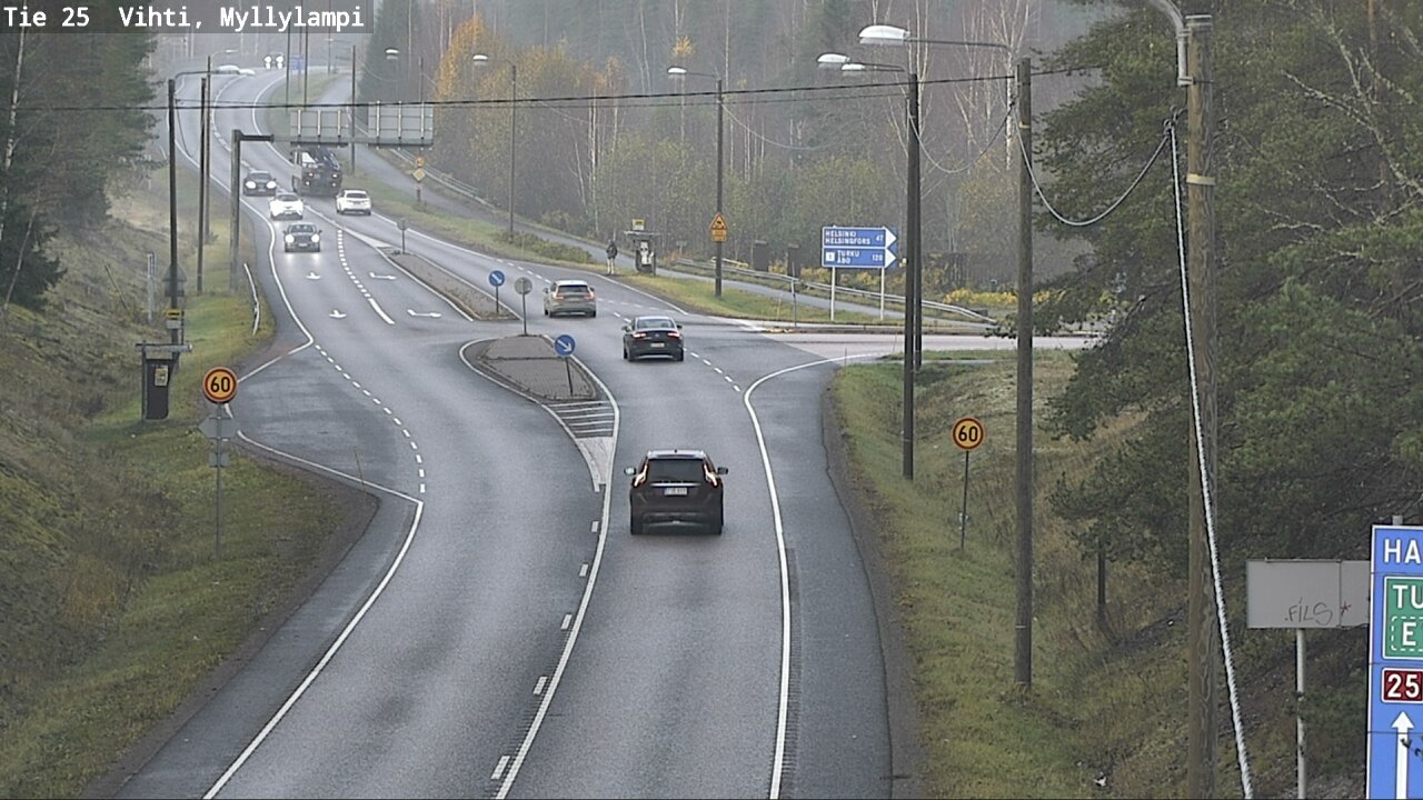 Kelikamerat Kuva Tie 25 Lohja Myllylampi, Lohja, Uusimaa