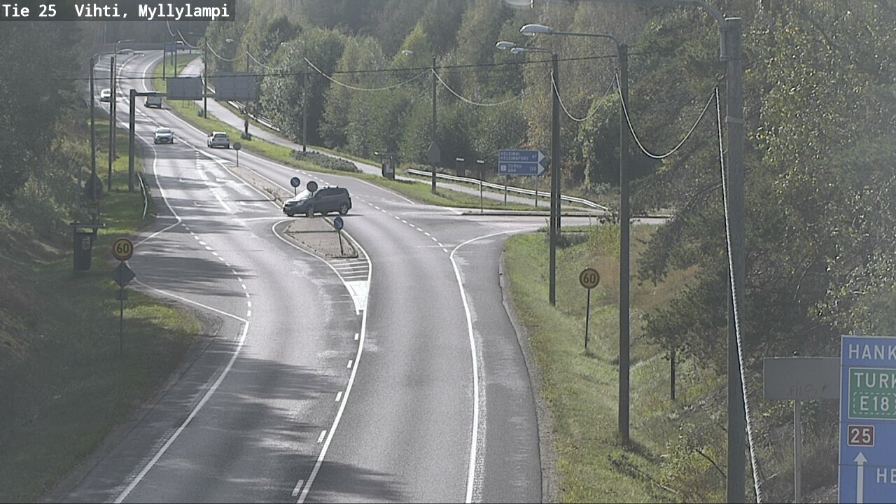 Kelikamerat Kuva Tie 25 Lohja Myllylampi, Lohja, Uusimaa