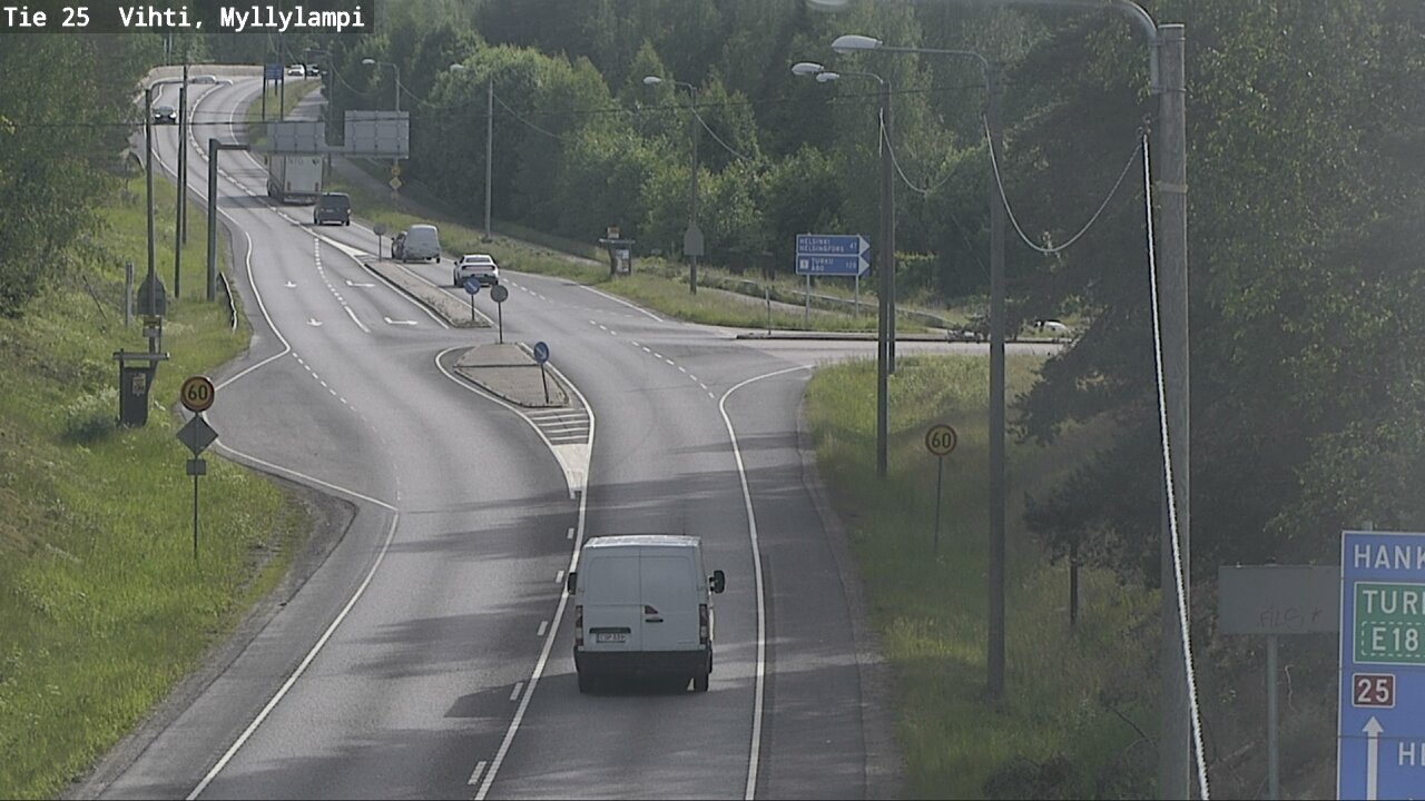 Kelikamerat Kuva Tie 25 Lohja Myllylampi, Lohja, Uusimaa