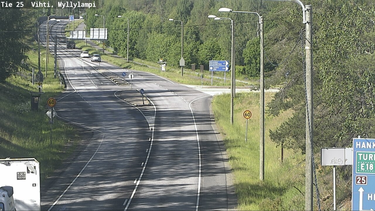 Kelikamerat Kuva Tie 25 Lohja Myllylampi, Lohja, Uusimaa