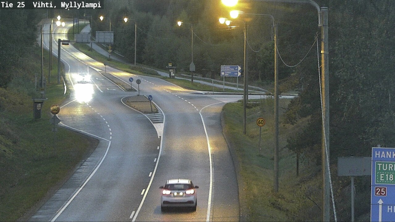 Kelikamerat Kuva Tie 25 Lohja Myllylampi, Lohja, Uusimaa