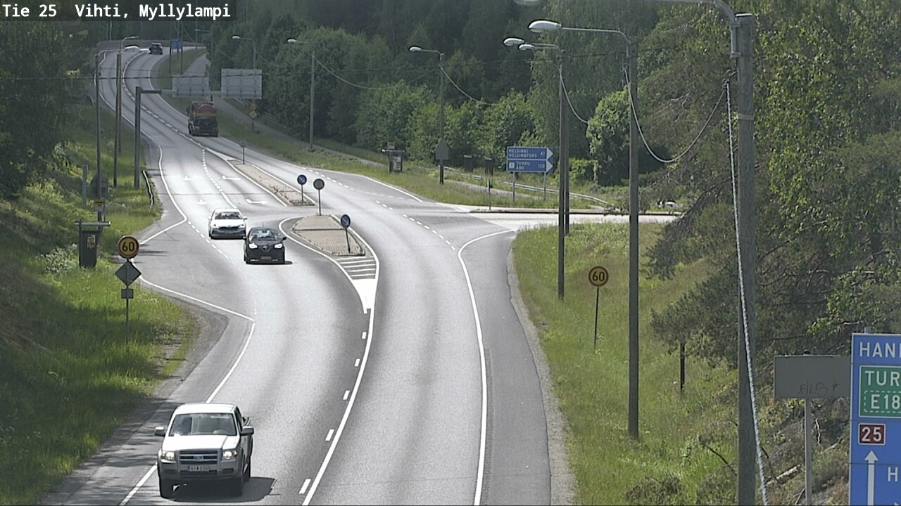 Kelikamerat Kuva Tie 25 Lohja Myllylampi, Lohja, Uusimaa