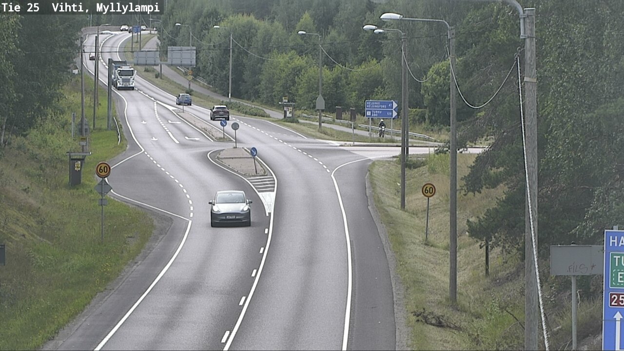 Kelikamerat Kuva Tie 25 Lohja Myllylampi, Lohja, Uusimaa