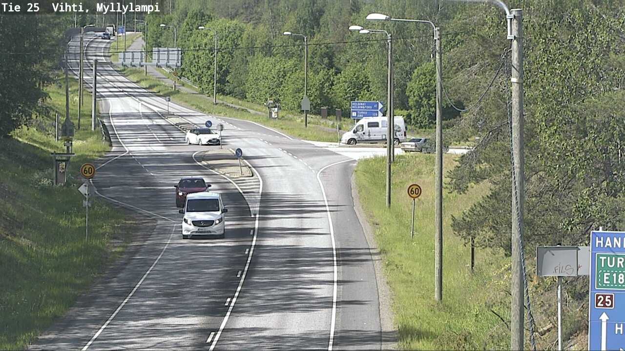 Kelikamerat Kuva Tie 25 Lohja Myllylampi, Lohja, Uusimaa