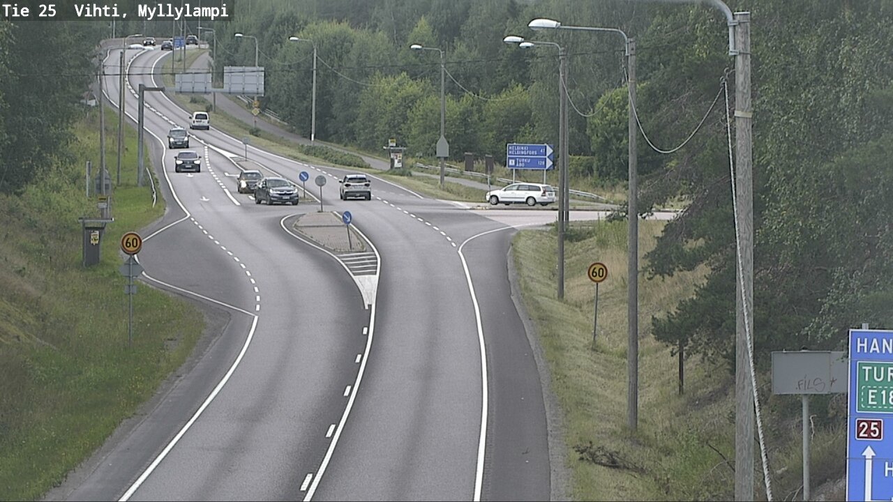 Kelikamerat Kuva Tie 25 Lohja Myllylampi, Lohja, Uusimaa
