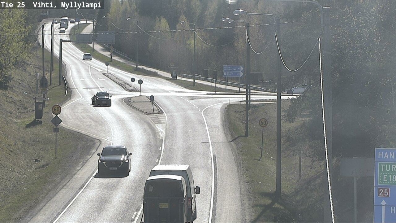 Kelikamerat Kuva Tie 25 Lohja Myllylampi, Lohja, Uusimaa